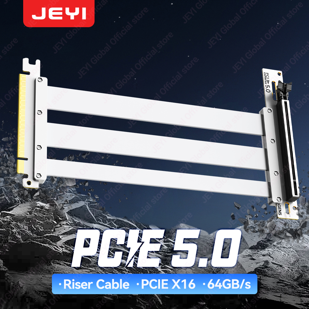 Gpu Vertical Mount - JEYI PCIe 5.0 X16 Riser Cable