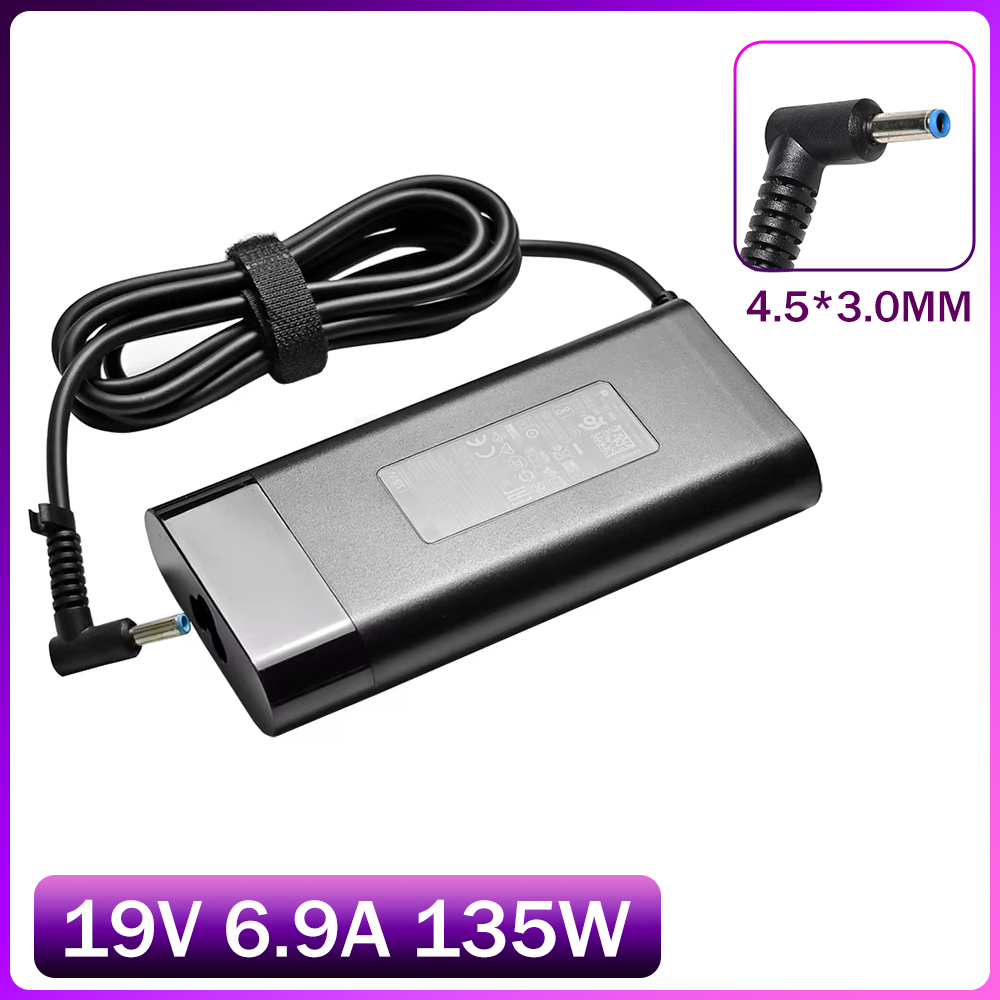 Pc Gaming Hp - 19.5V 6.9A 135W Laptop Charger For