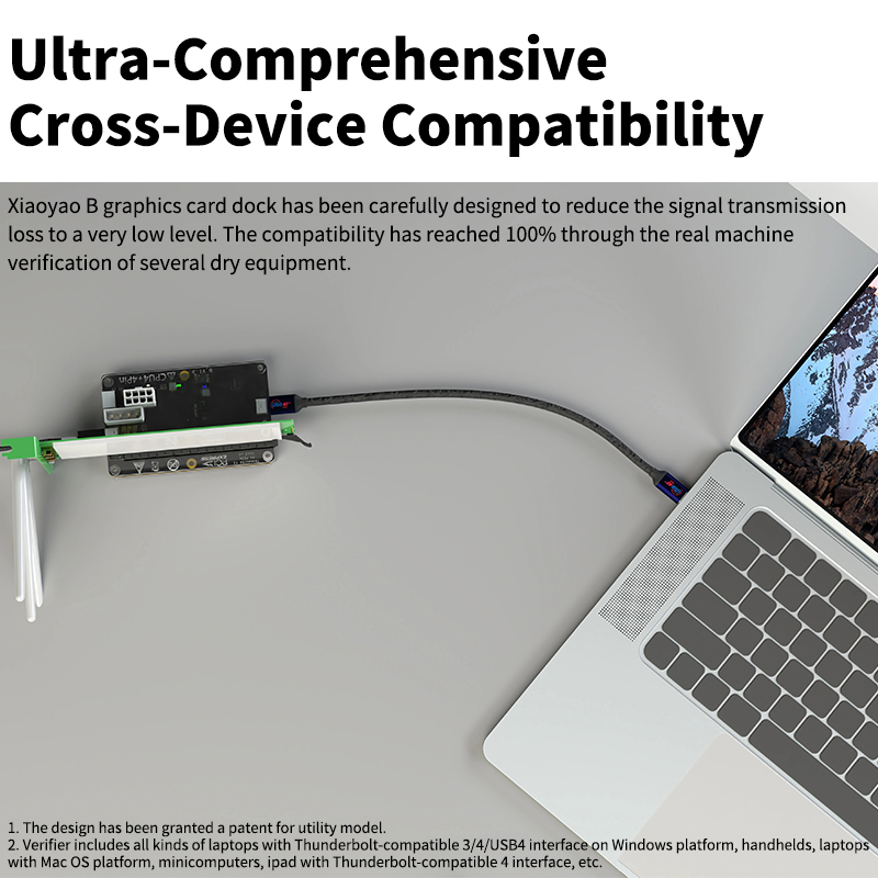 External GPU Dock Thunderbolt- - Gpu Vertical Mount incelemesi ve fiyatı