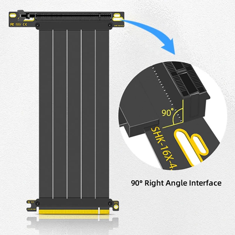TEUCER PCI-E5.0/4.0/3.0 x16 Ri - Gpu Vertical Mount incelemesi ve fiyatı