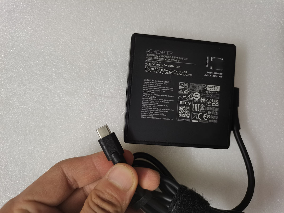 ADP-130HB B 20V 6.5A TYPE-C 13 - Pc Gaming Asus Rog incelemesi ve fiyatı