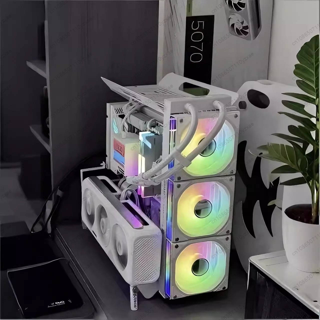 Open Frame Computer Case, Supp - Gpu Vertical Mount incelemesi ve fiyatı