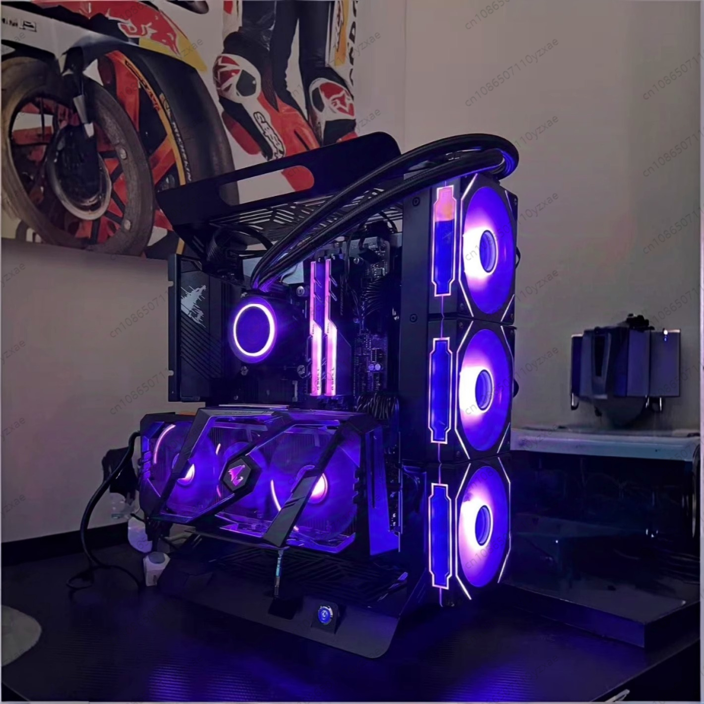 Open Frame Computer Case, Supp - Gpu Vertical Mount incelemesi ve fiyatı