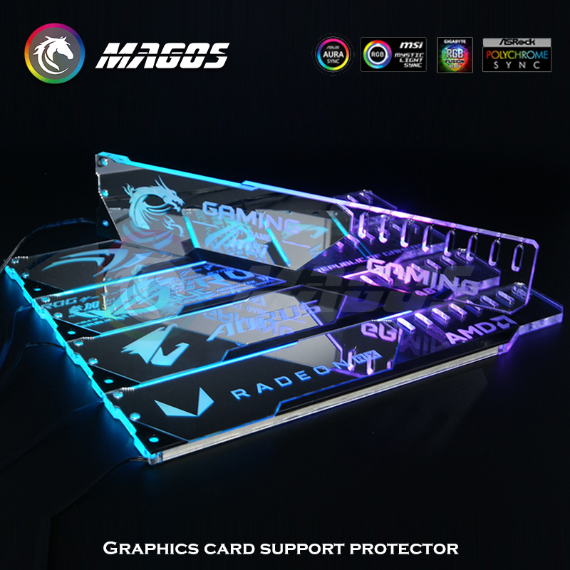 GPU Holder ARGB Silver Mirror  - Pc Gaming Msi incelemesi ve fiyatı