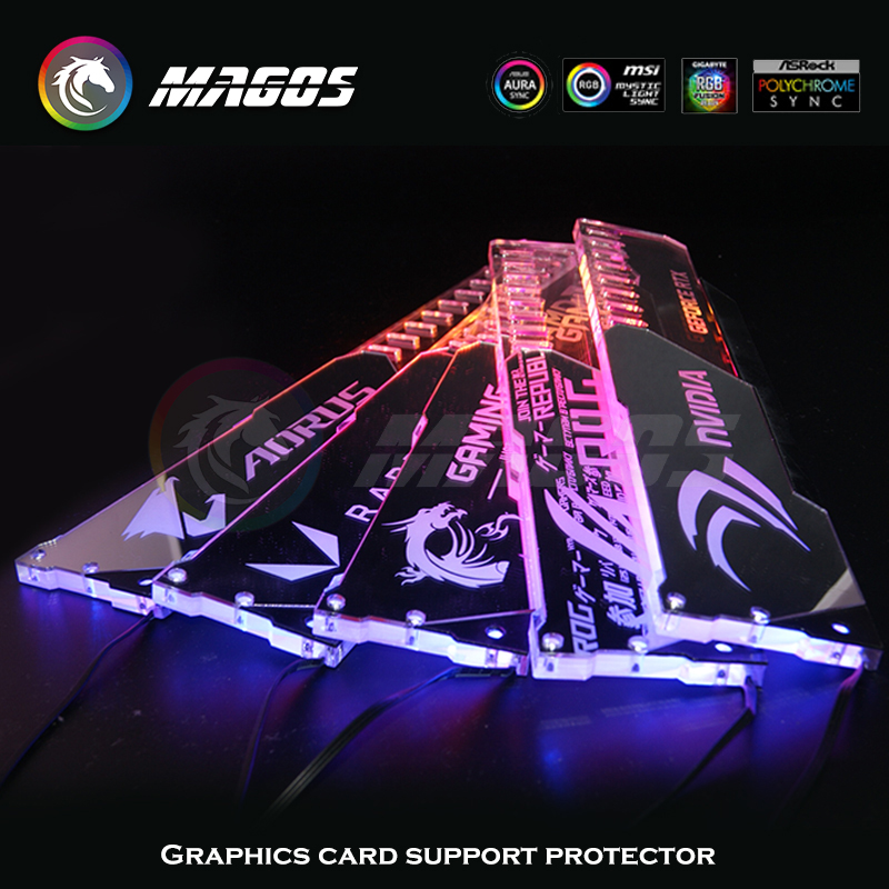 GPU Holder ARGB Silver Mirror  - Pc Gaming Msi incelemesi ve fiyatı