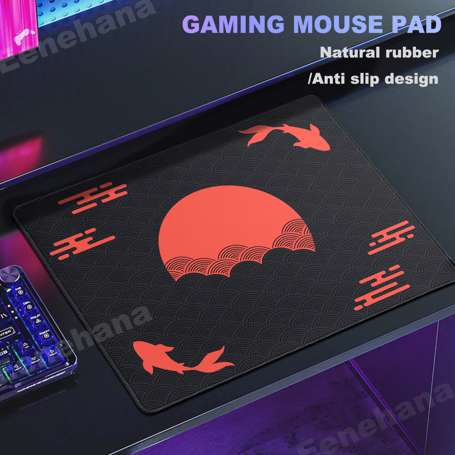 Purple & Gold Koi Fish Mouse P - Pc Gaming Cloud Free incelemesi ve fiyatı