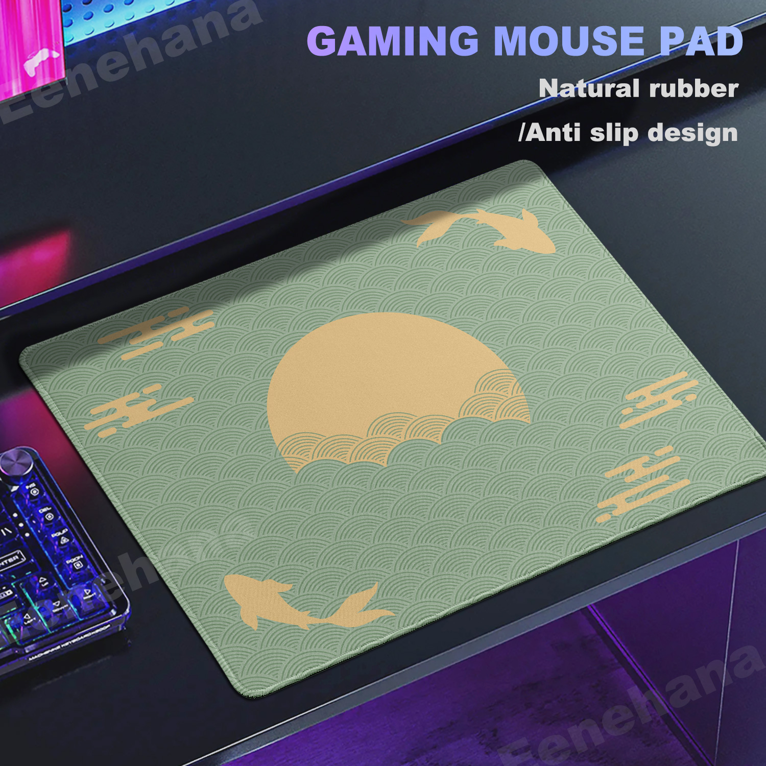 Purple & Gold Koi Fish Mouse P - Pc Gaming Cloud Free incelemesi ve fiyatı