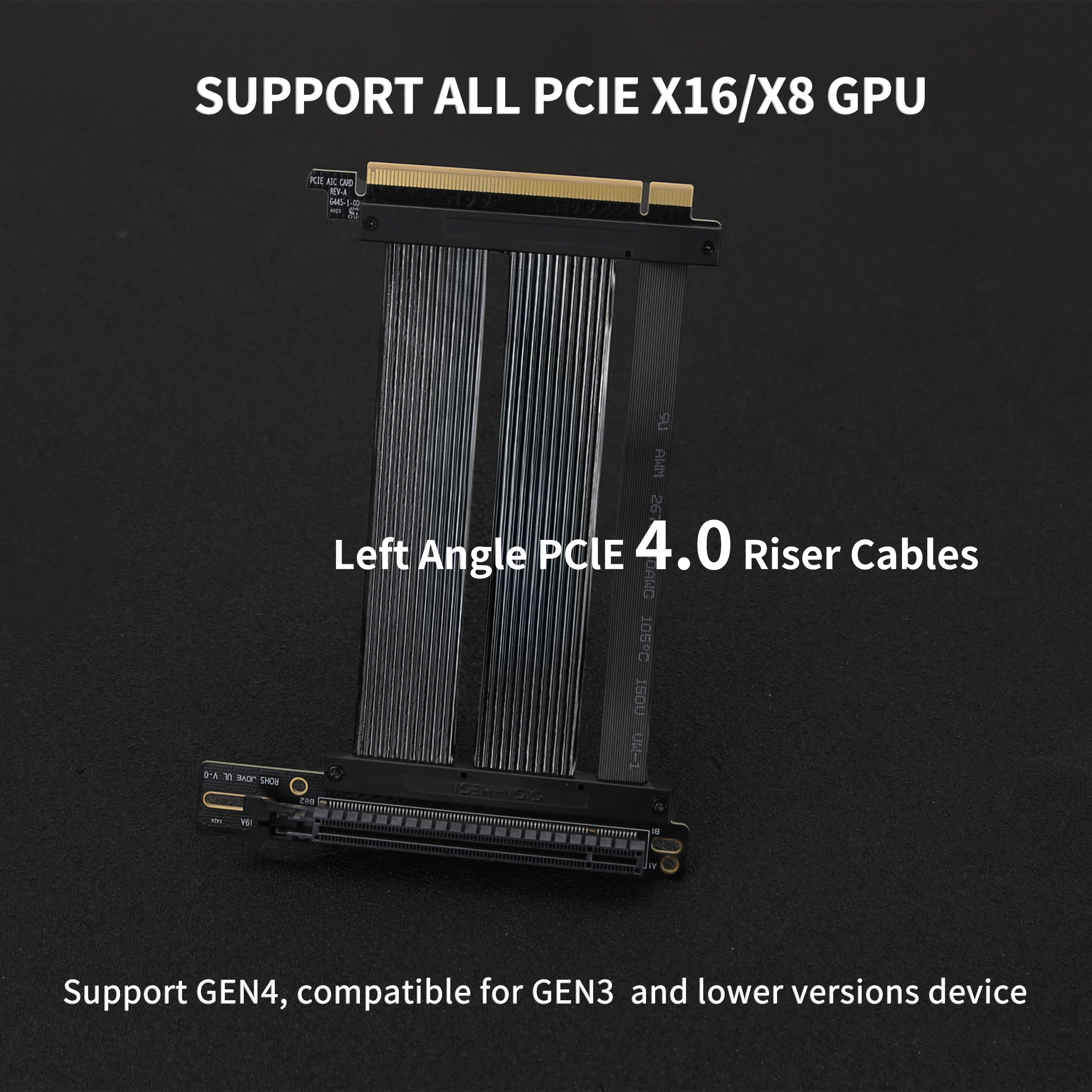 Left Angle PClE 4.0 Riser  cab - Gpu Vertical Mount incelemesi ve fiyatı