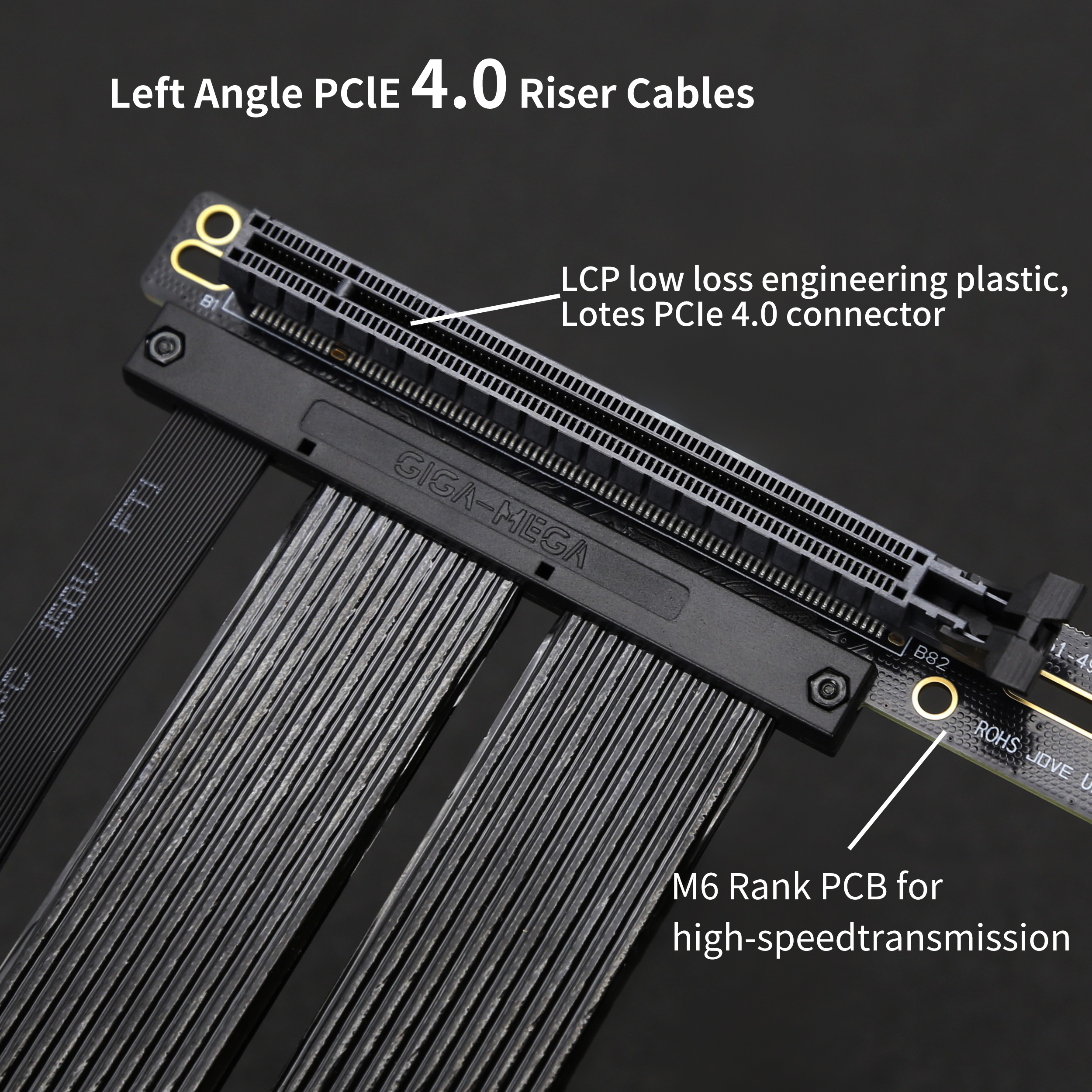 Left Angle PClE 4.0 Riser  cab - Gpu Vertical Mount incelemesi ve fiyatı