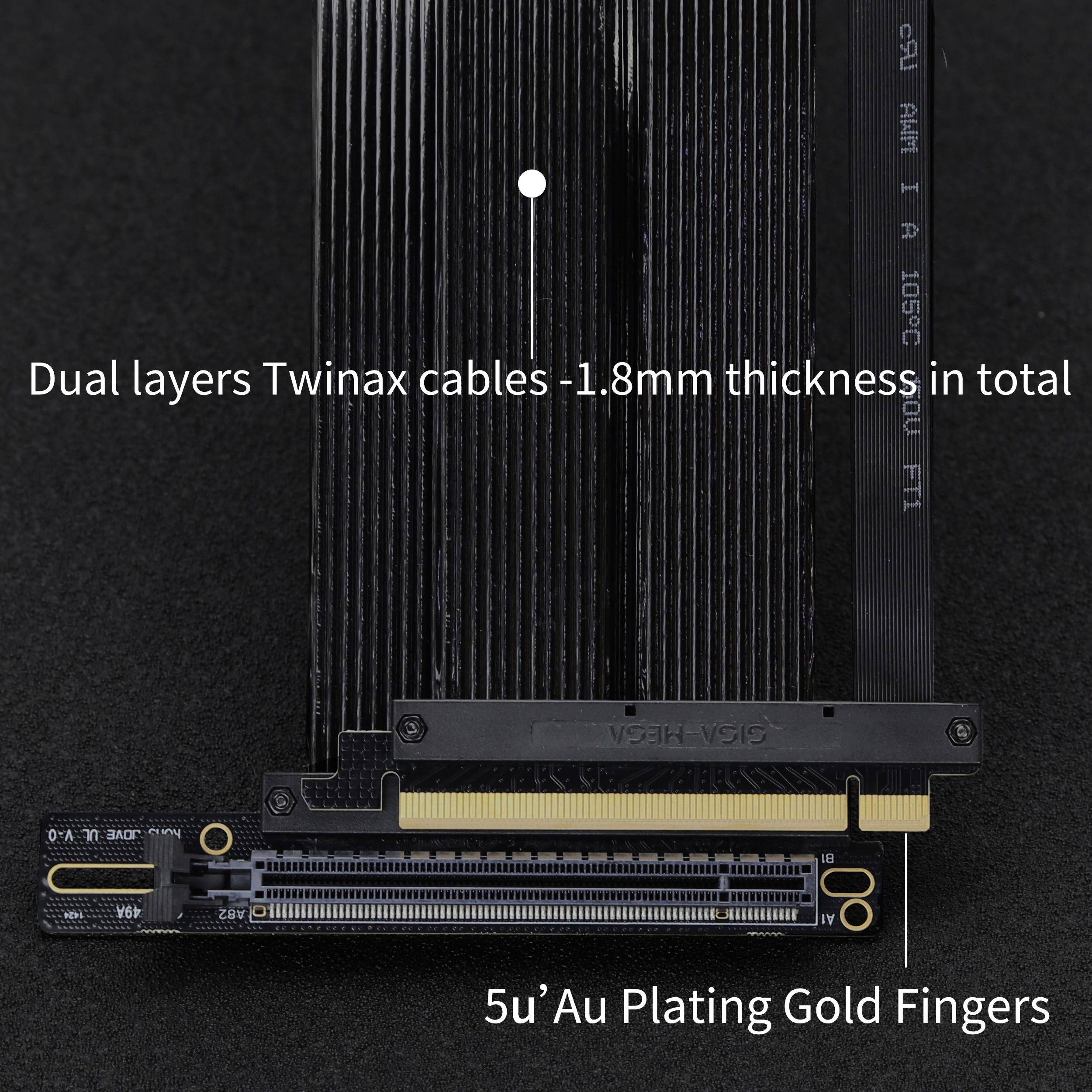 Left Angle PClE 4.0 Riser  cab - Gpu Vertical Mount incelemesi ve fiyatı