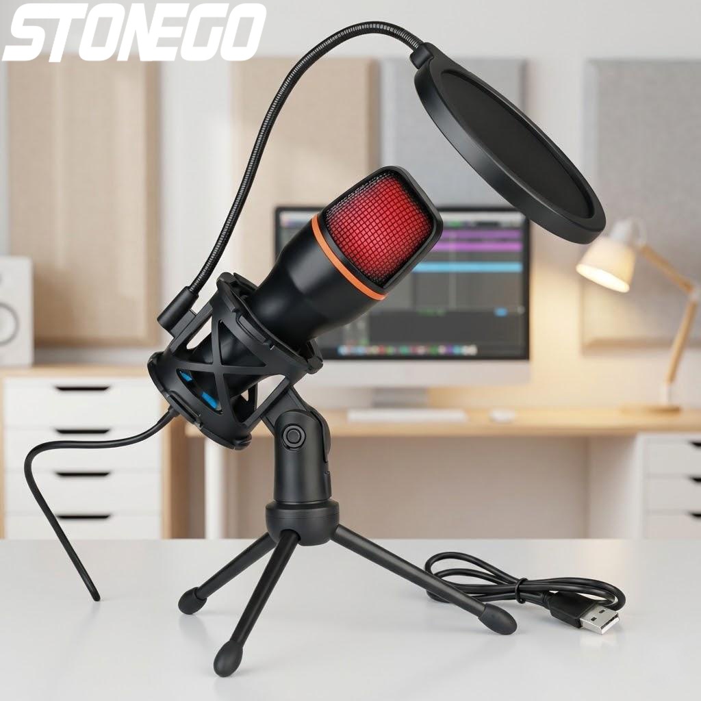 Condenser USB Microphone Kit w - Pc Gaming Youtubers incelemesi ve fiyatı
