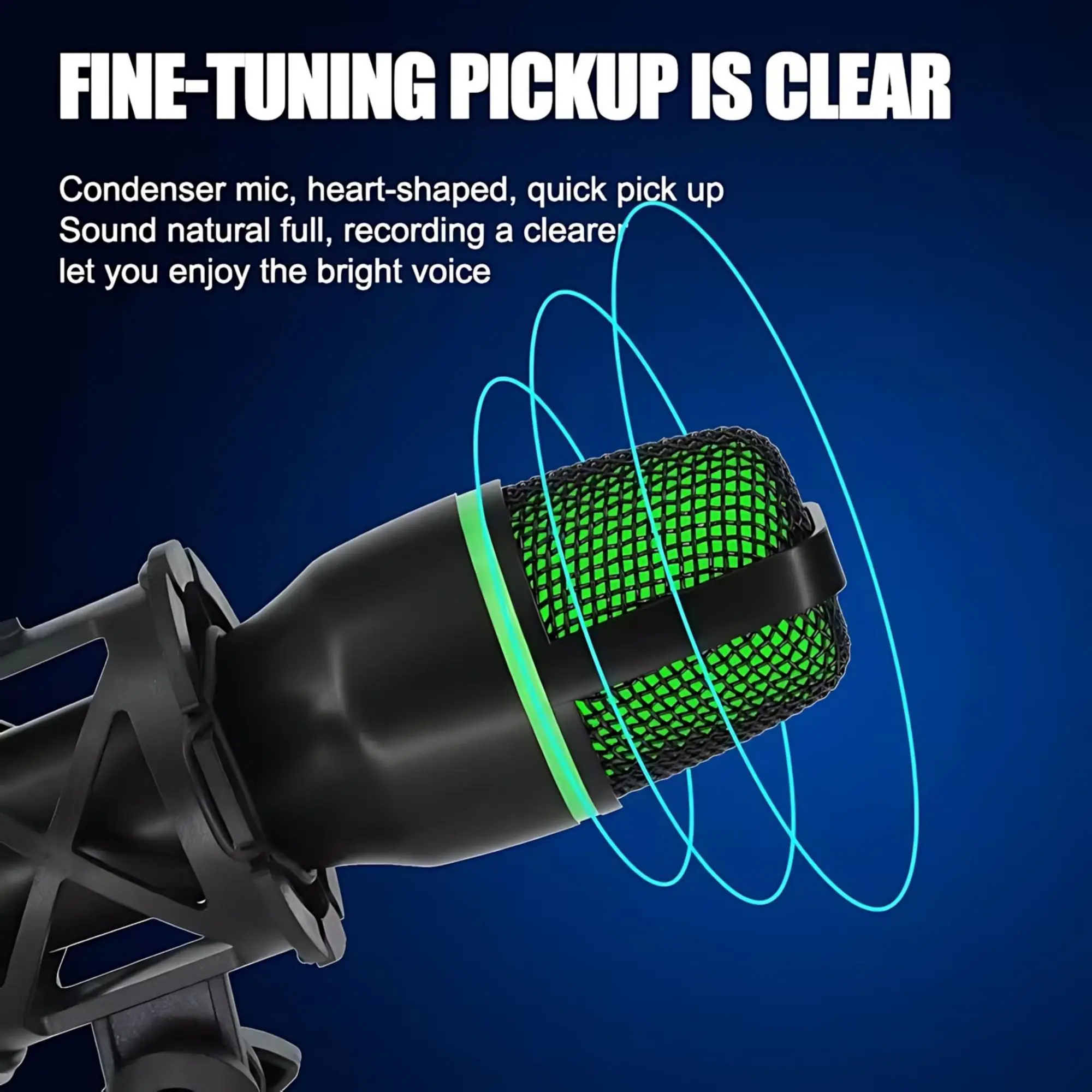 Condenser USB Microphone Kit w - Pc Gaming Youtubers incelemesi ve fiyatı