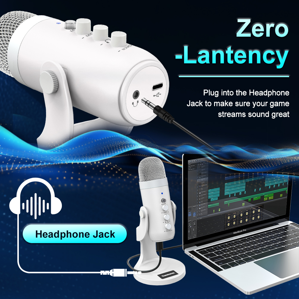 Professional White USB Condens - Pc Gaming Youtubers incelemesi ve fiyatı