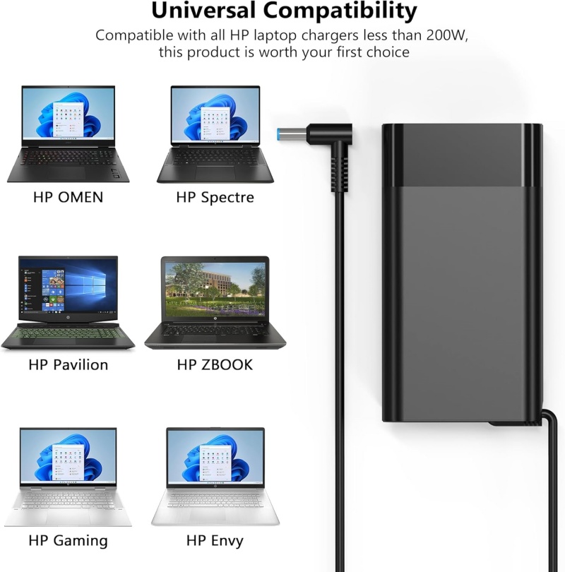 200W 19.5V10.3A Laptop Power A - Pc Gaming Hp incelemesi ve fiyatı