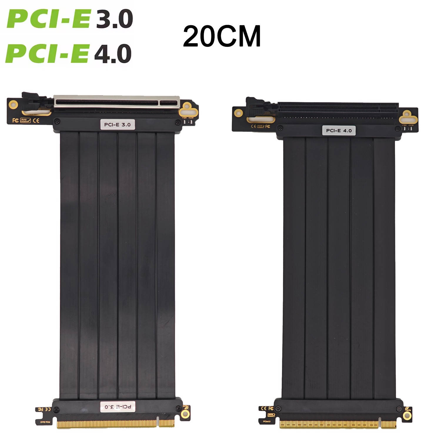 PCIe 4.0 x16 Riser Cable Doubl - Gpu Vertical Mount incelemesi ve fiyatı