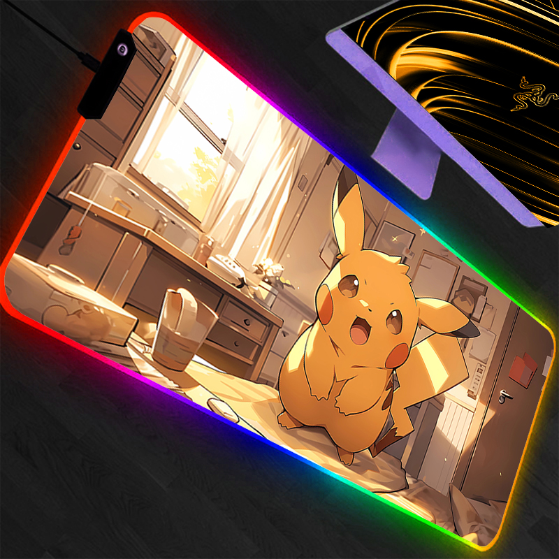 RGB Mouse Pad Pokemon Pikachu  - Pc Gaming Rgb incelemesi ve fiyatı