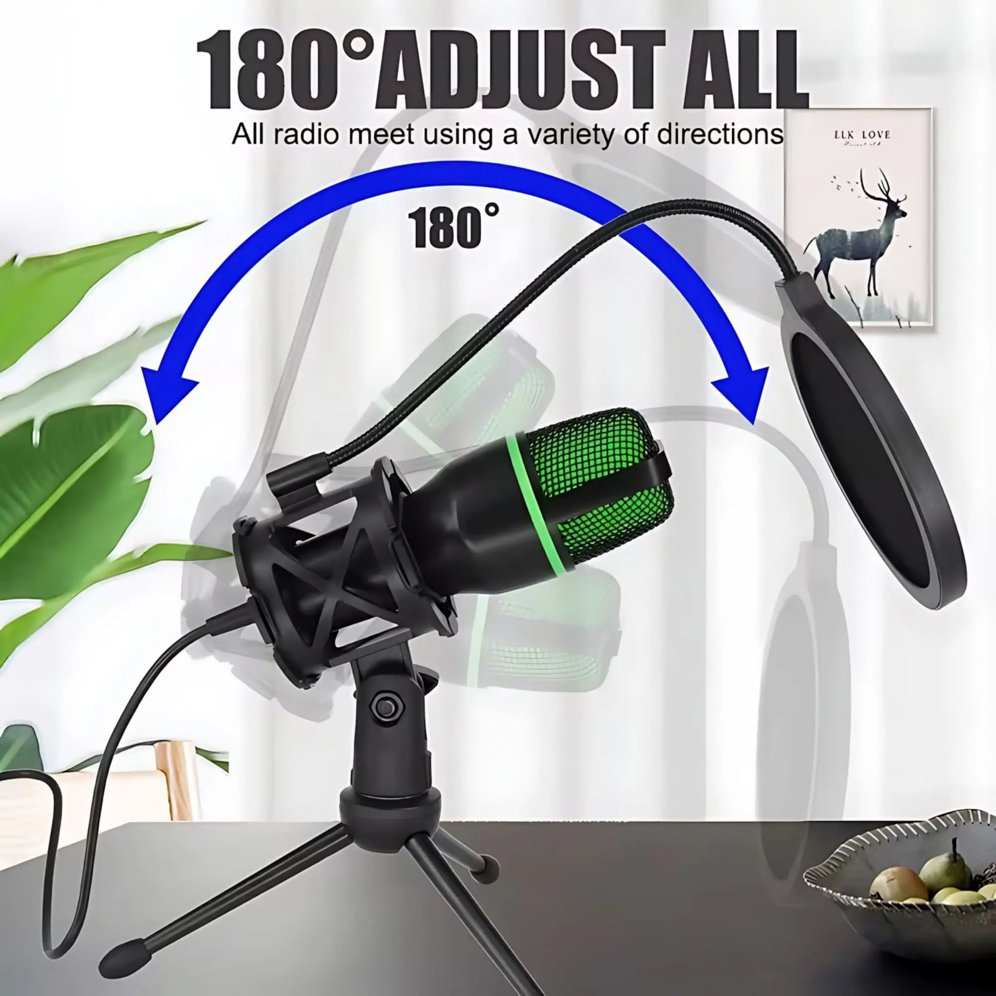 Professional Condenser Microph - Pc Gaming Youtubers incelemesi ve fiyatı