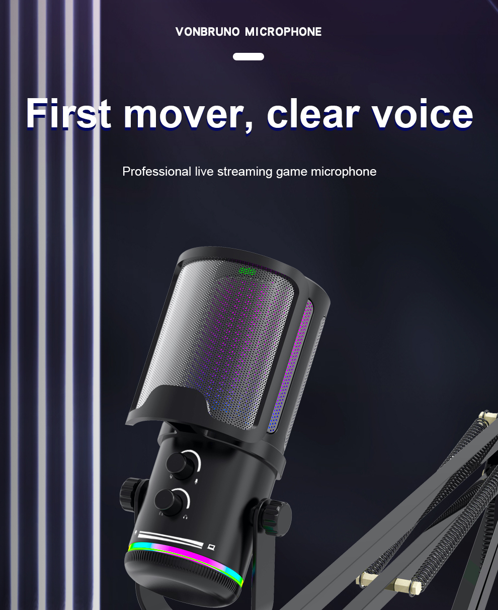 USB Gaming Microphone Kit for  - Pc Gaming Youtubers incelemesi ve fiyatı