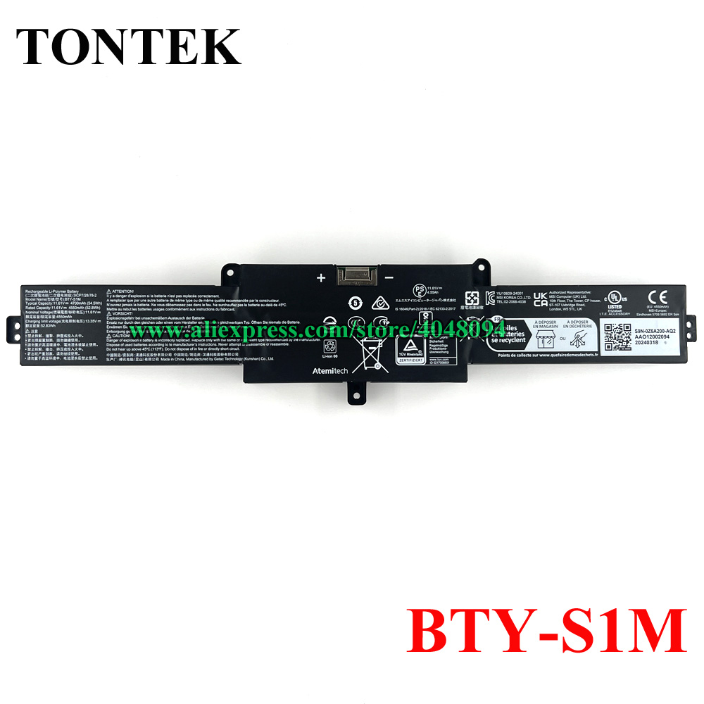 BTY-S1M Battery For MSI Claw 7 - Pc Gaming Msi incelemesi ve fiyatı