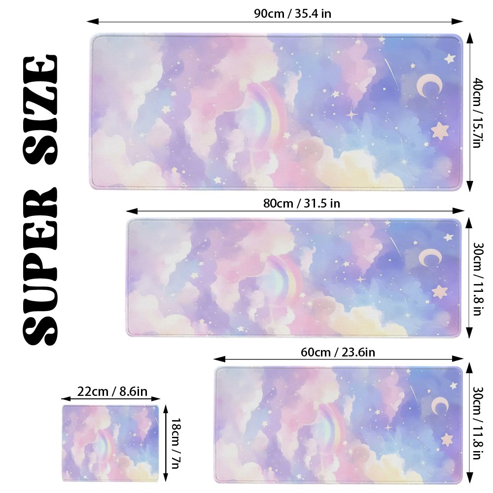 Pastel Rainbow Cloud Stars Ext - Pc Gaming Cloud Free incelemesi ve fiyatı