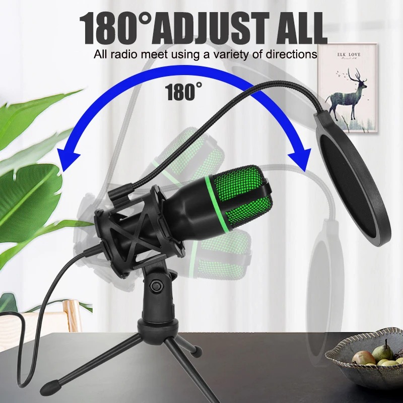 Professional Condenser Microph - Pc Gaming Youtubers incelemesi ve fiyatı