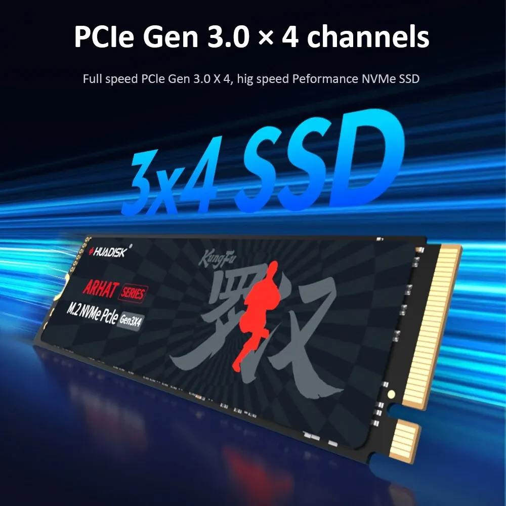Huadisk SSD NVMe M2 1TB 512GB  - Pc Gaming Msi incelemesi ve fiyatı