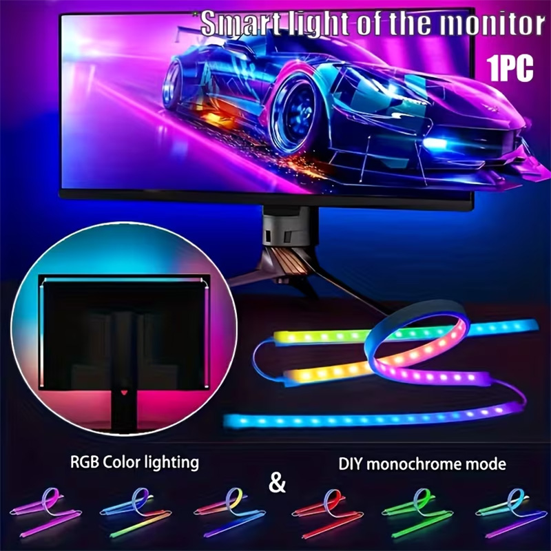 RGB Gaming Lights Strip Monito - Pc Gaming Rgb incelemesi ve fiyatı