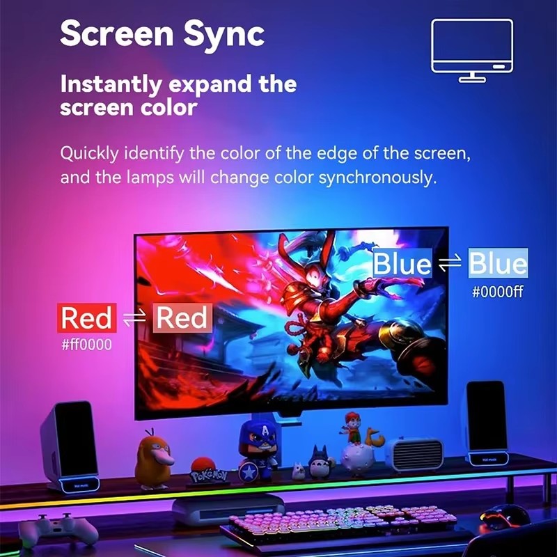 RGB Gaming Lights Strip Monito - Pc Gaming Rgb incelemesi ve fiyatı