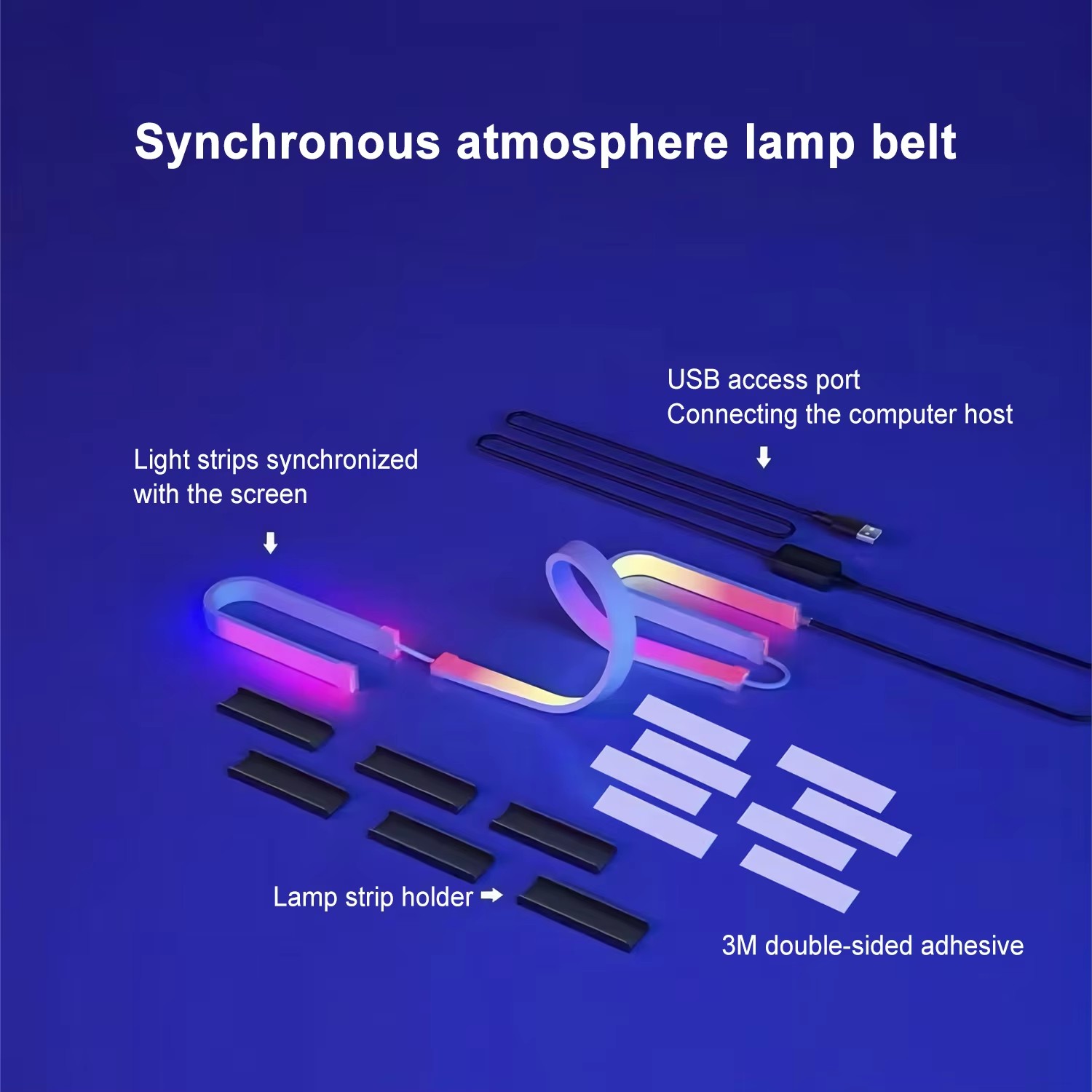 RGB Gaming Lights Strip Monito - Pc Gaming Rgb incelemesi ve fiyatı