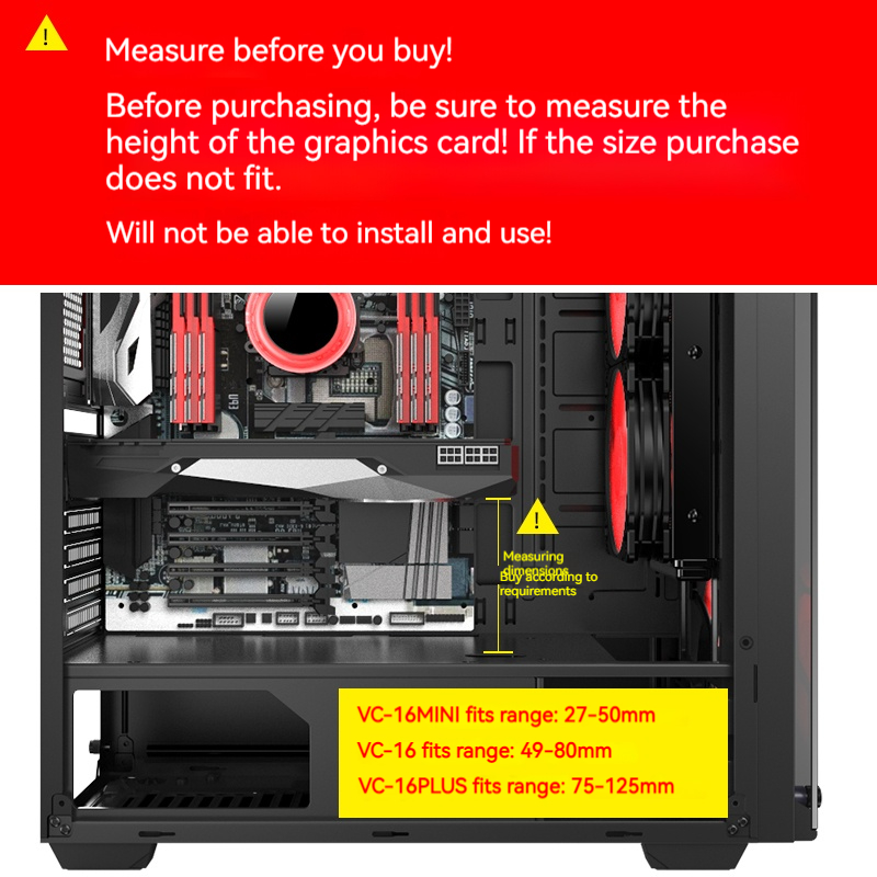 VC-16 Graphics Card GPU Holder - Gpu Vertical Mount incelemesi ve fiyatı