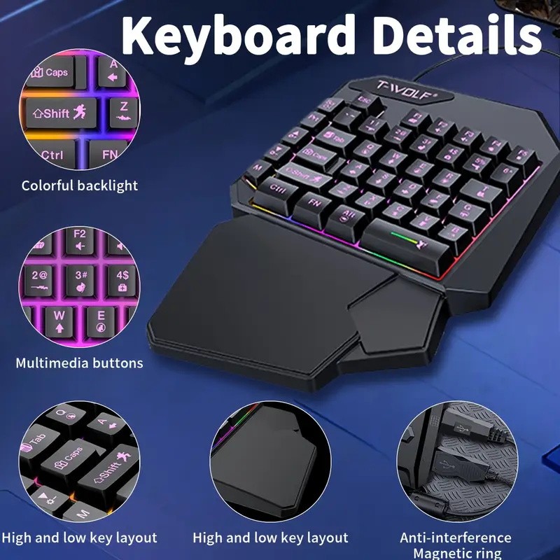 2 in1 Gaming Keyboard and Mous - Pc Gaming Uk incelemesi ve fiyatı