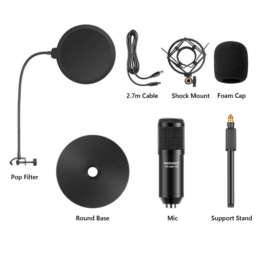 Neewer USB Microphone Kit-Plug - Pc Gaming Youtubers incelemesi ve fiyatı