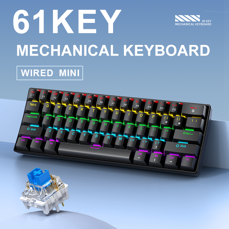 K61 Wired Mechanical Gaming Ke - Pc Gaming Uk incelemesi ve fiyatı