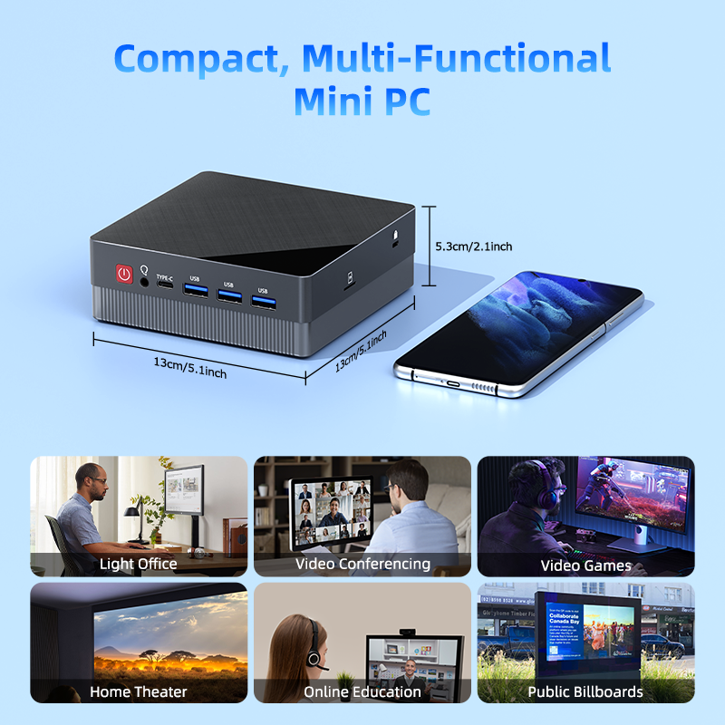 TexHoo Mini PC AMD R7 5800H 77 - Pc Gaming Hp incelemesi ve fiyatı