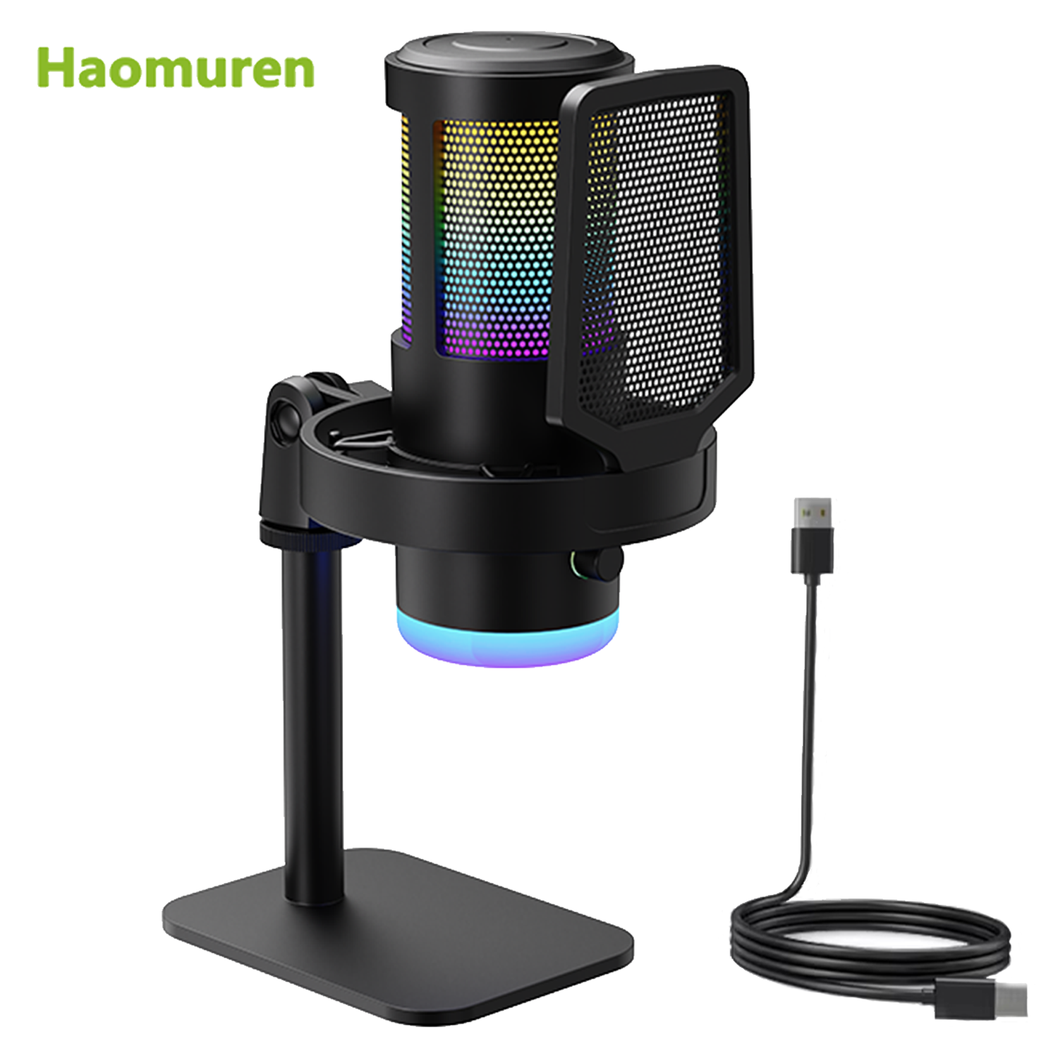 Haomuren RGB USB Condenser Mic - Pc Gaming Youtubers incelemesi ve fiyatı
