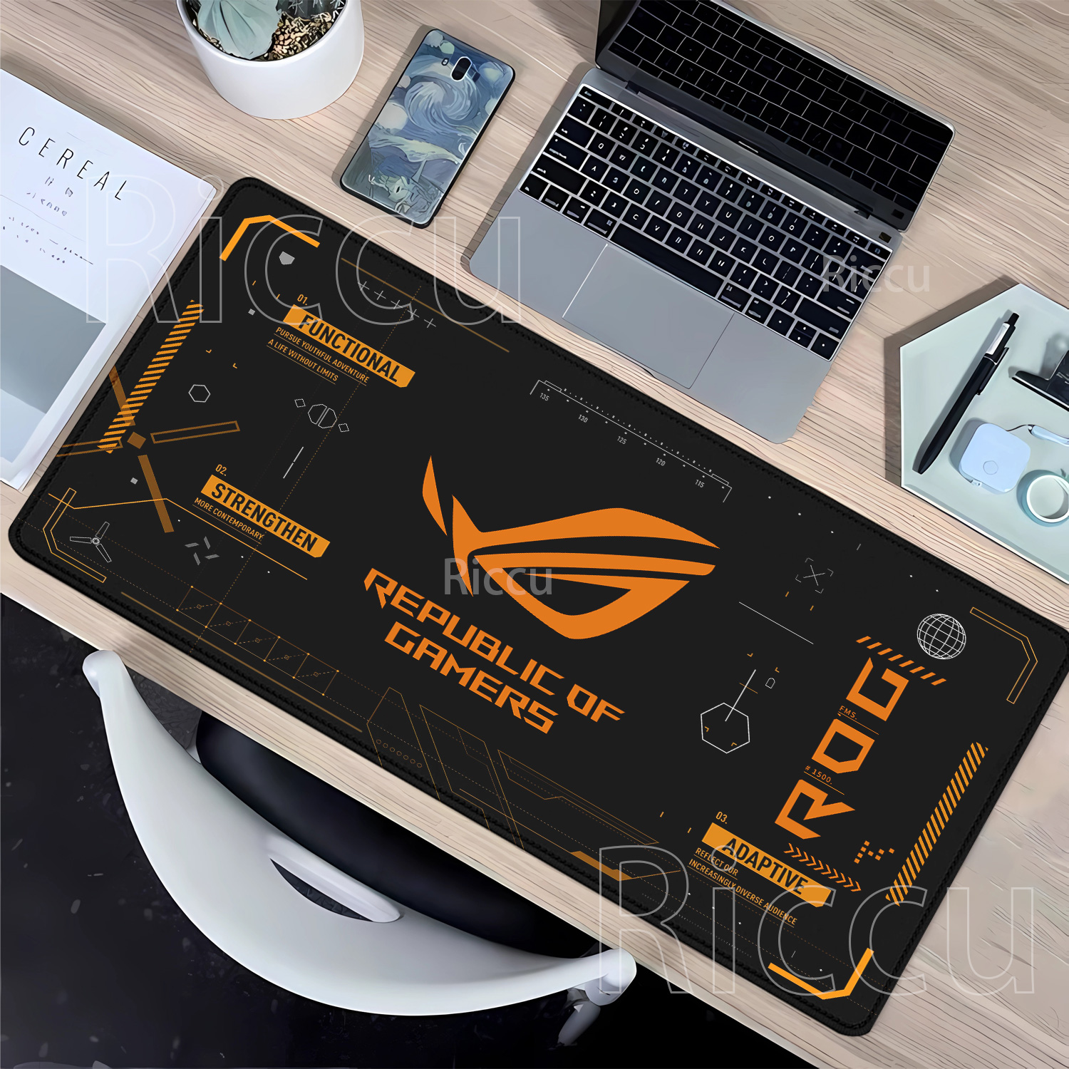 R-ROG Large Gaming Mouse Pad A - Pc Gaming Asus Rog incelemesi ve fiyatı