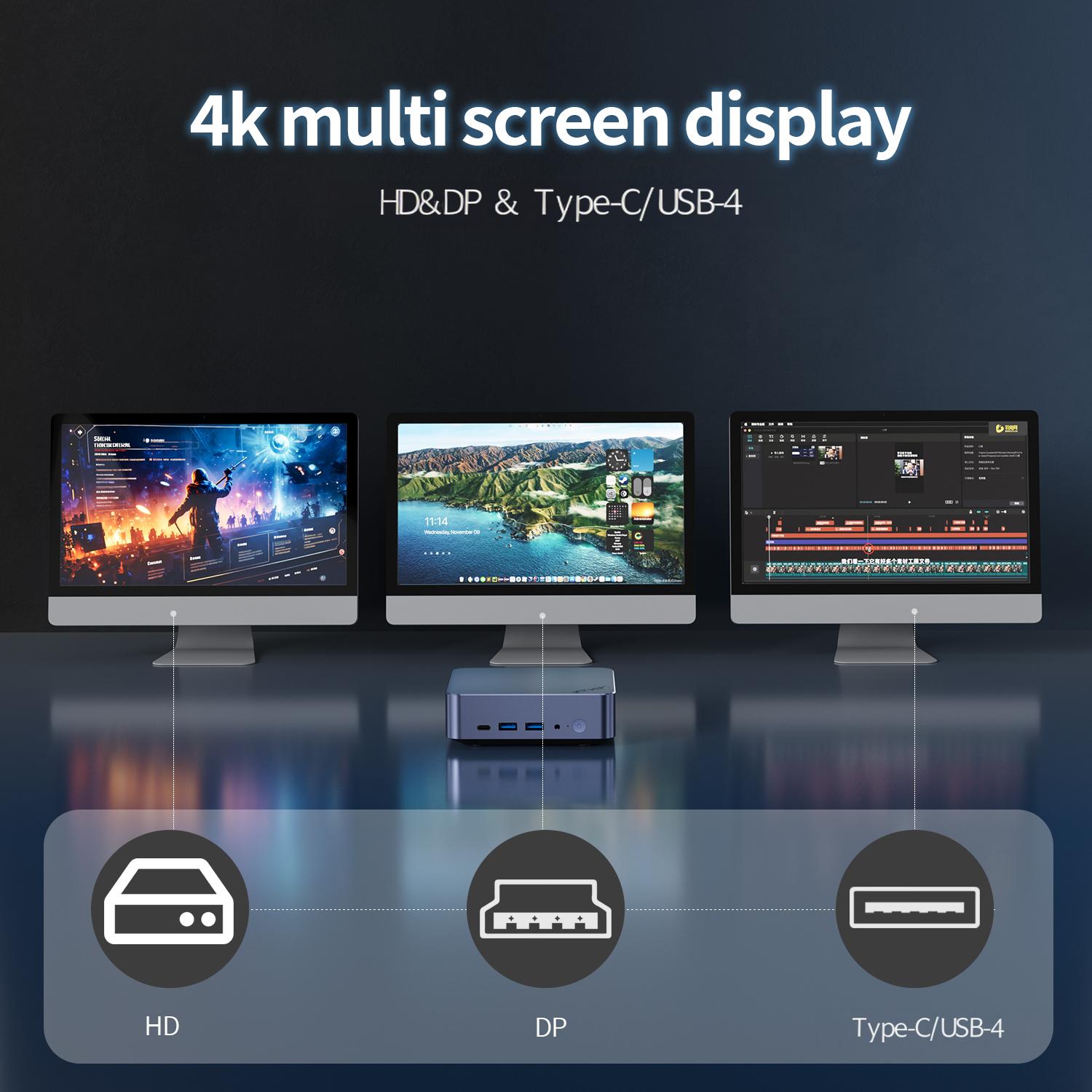 Mini PC Computer i5-1340P WIFI - Pc Gaming Hp incelemesi ve fiyatı