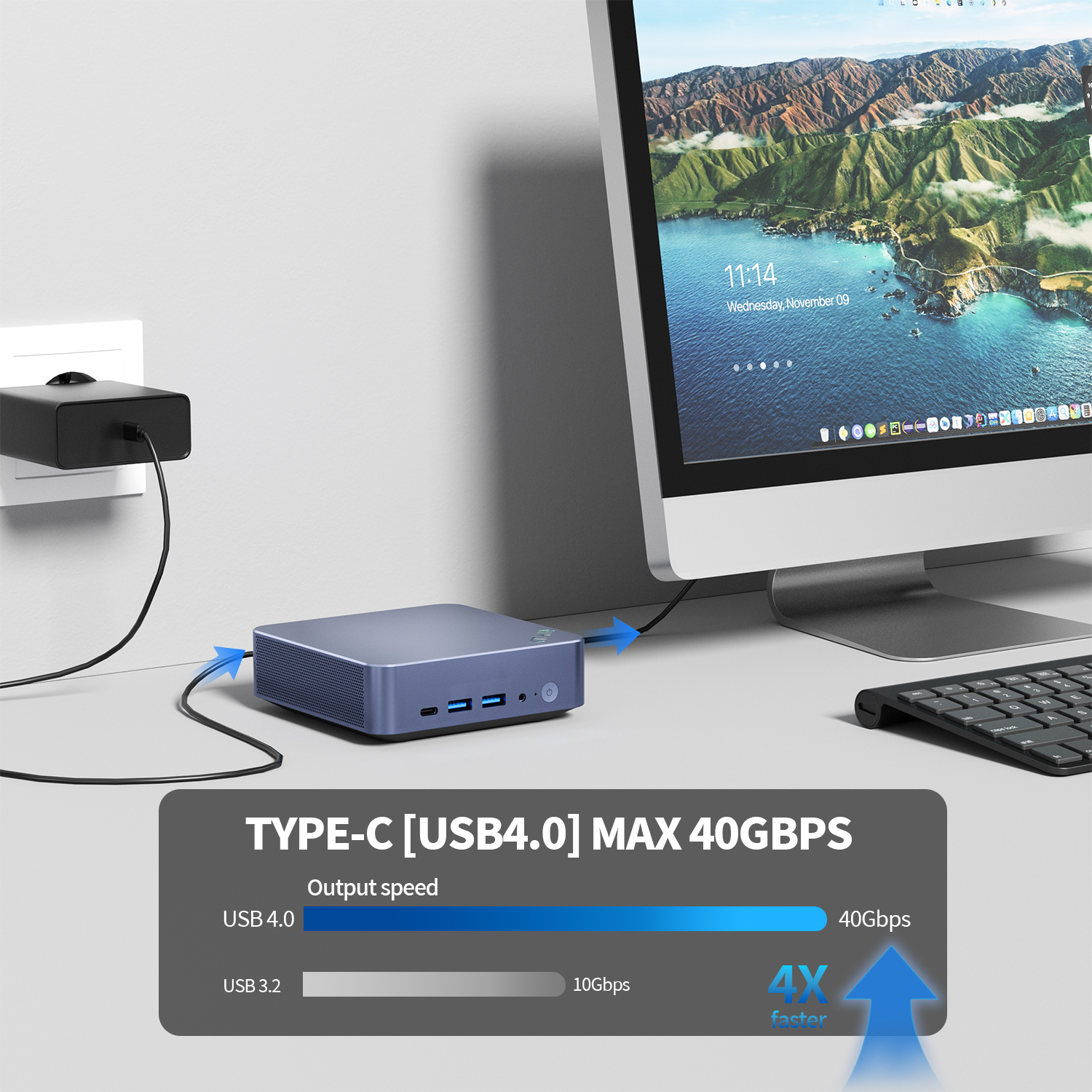 Mini PC Computer i5-1340P WIFI - Pc Gaming Hp incelemesi ve fiyatı