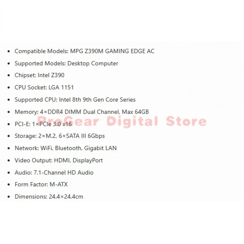 for MSI MPG Z390M GAMING EDGE  - Pc Gaming Ryzen 5 incelemesi ve fiyatı