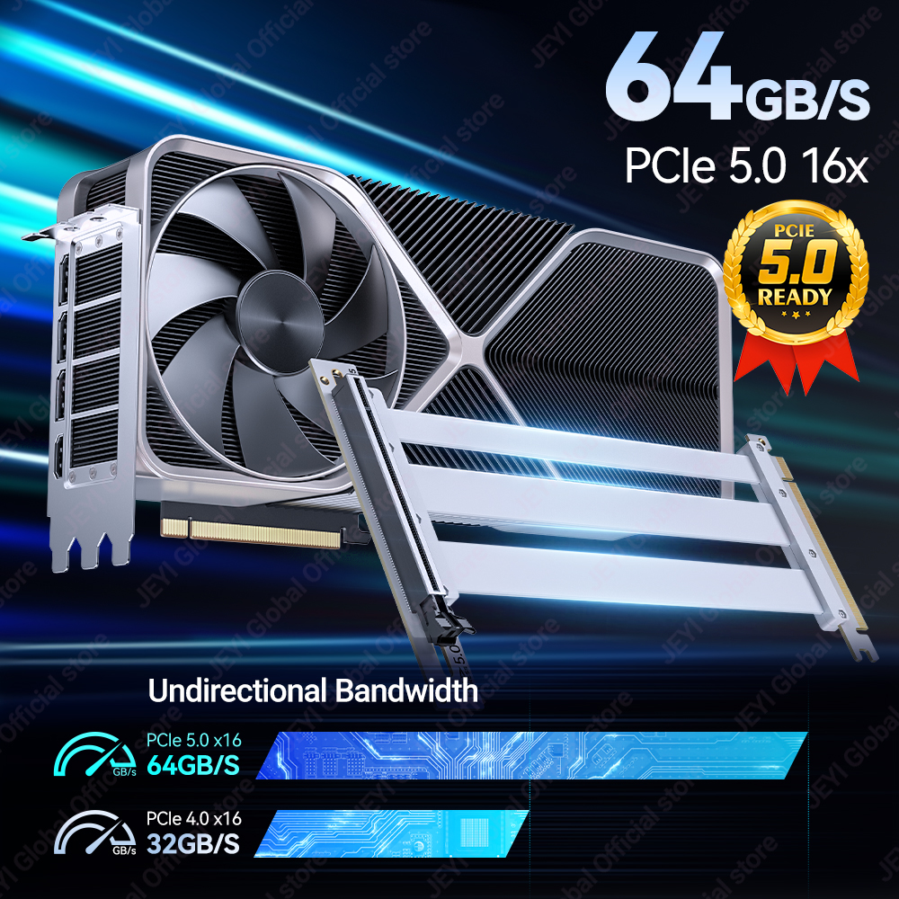 JEYI PCIe 5.0 X16 Riser Cable  - Gpu Vertical Mount incelemesi ve fiyatı