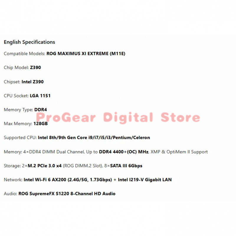 for Asus ROG MAXIMUS XI EXTREM - Pc Gaming Asus Rog incelemesi ve fiyatı