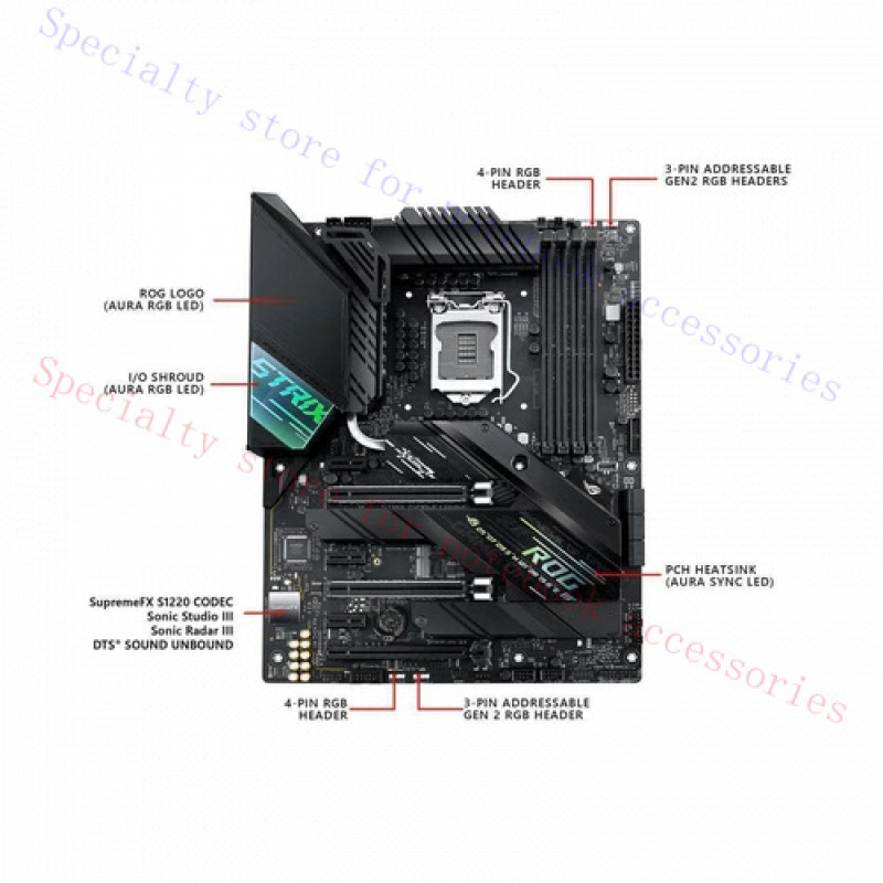 A+ FOR  Gaming LGA 1200 ATX Z4 - Pc Gaming Asus Rog incelemesi ve fiyatı