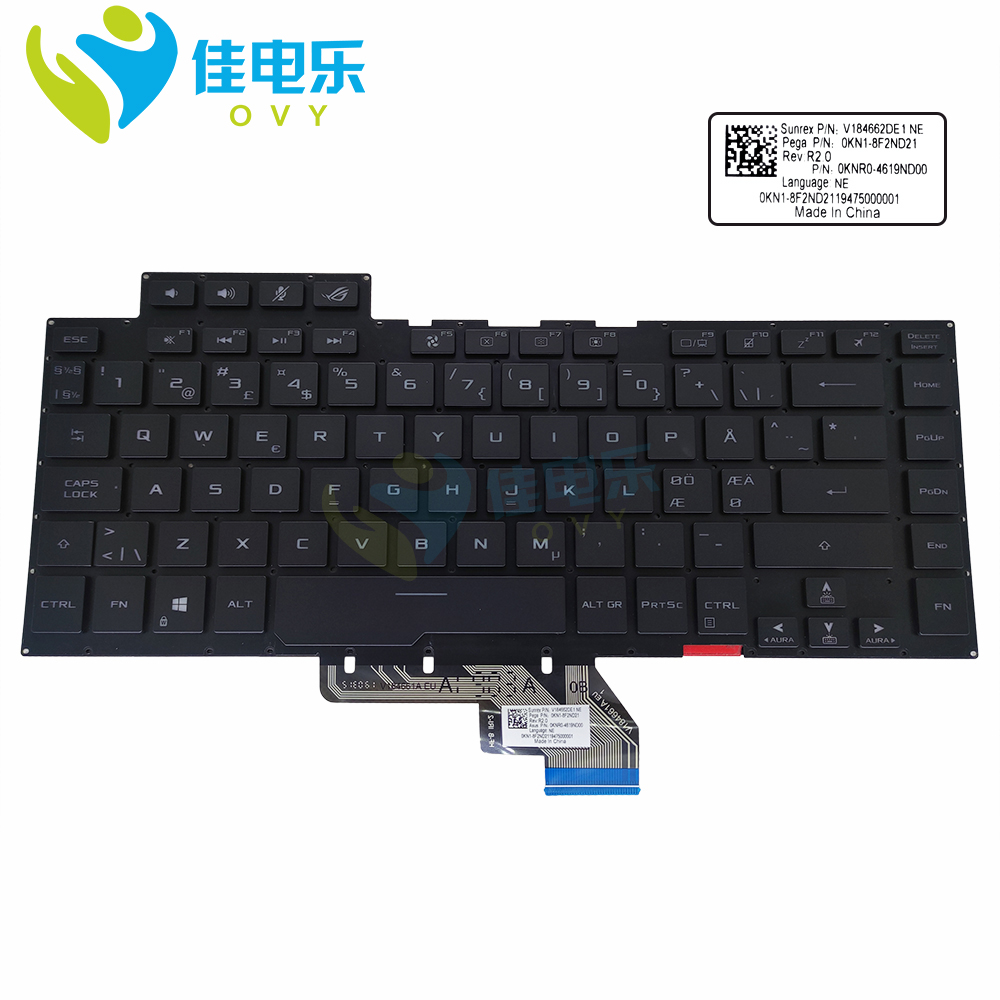 NE Norway RGB notebook keyboar - Pc Gaming Asus Rog incelemesi ve fiyatı