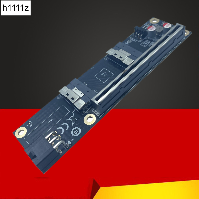 NEW 2 Port SlimSAS 8i x2 to PC - Gpu Vertical Mount incelemesi ve fiyatı