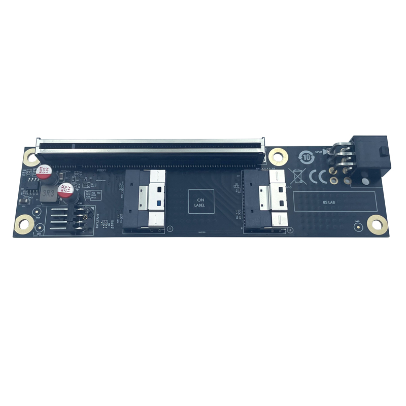 NEW 2 Port SlimSAS 8i x2 to PC - Gpu Vertical Mount incelemesi ve fiyatı