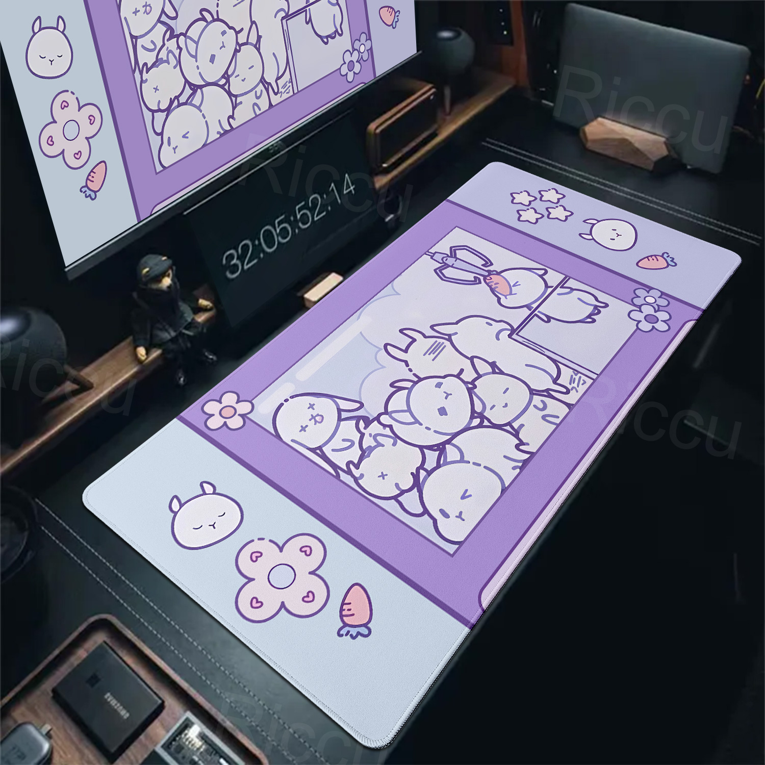 XLCute White Rabbit Mouse Pad  - Pc Gaming Cloud Free incelemesi ve fiyatı