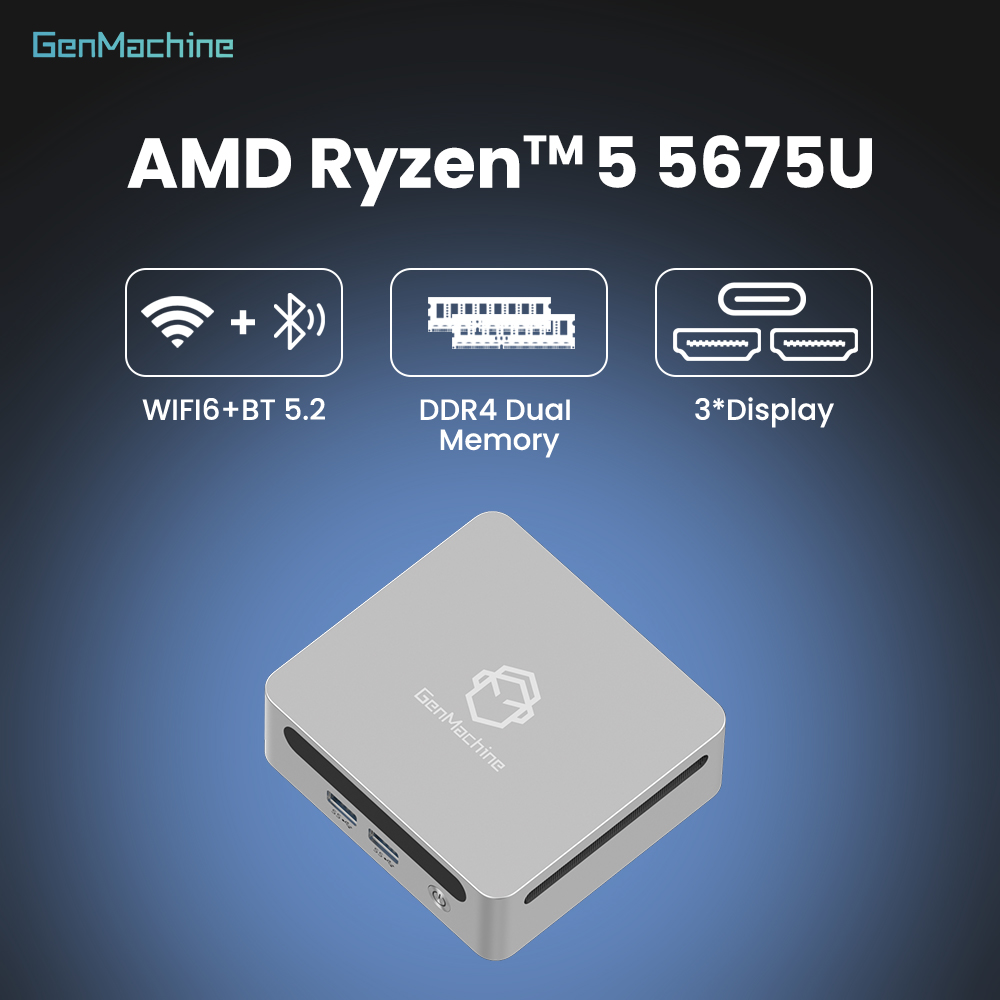 Genmachine Mini PC AMD Ryzen 5 - Pc Gaming Ryzen 5 incelemesi ve fiyatı