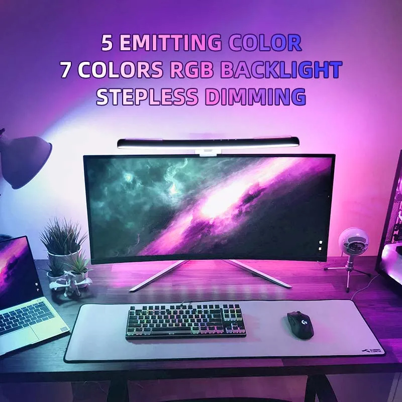Curved LED Monitor Light Bar U - Pc Gaming Rgb incelemesi ve fiyatı