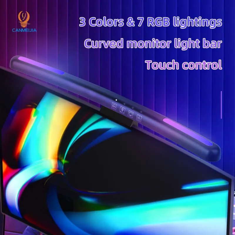 Curved LED Monitor Light Bar U - Pc Gaming Rgb incelemesi ve fiyatı