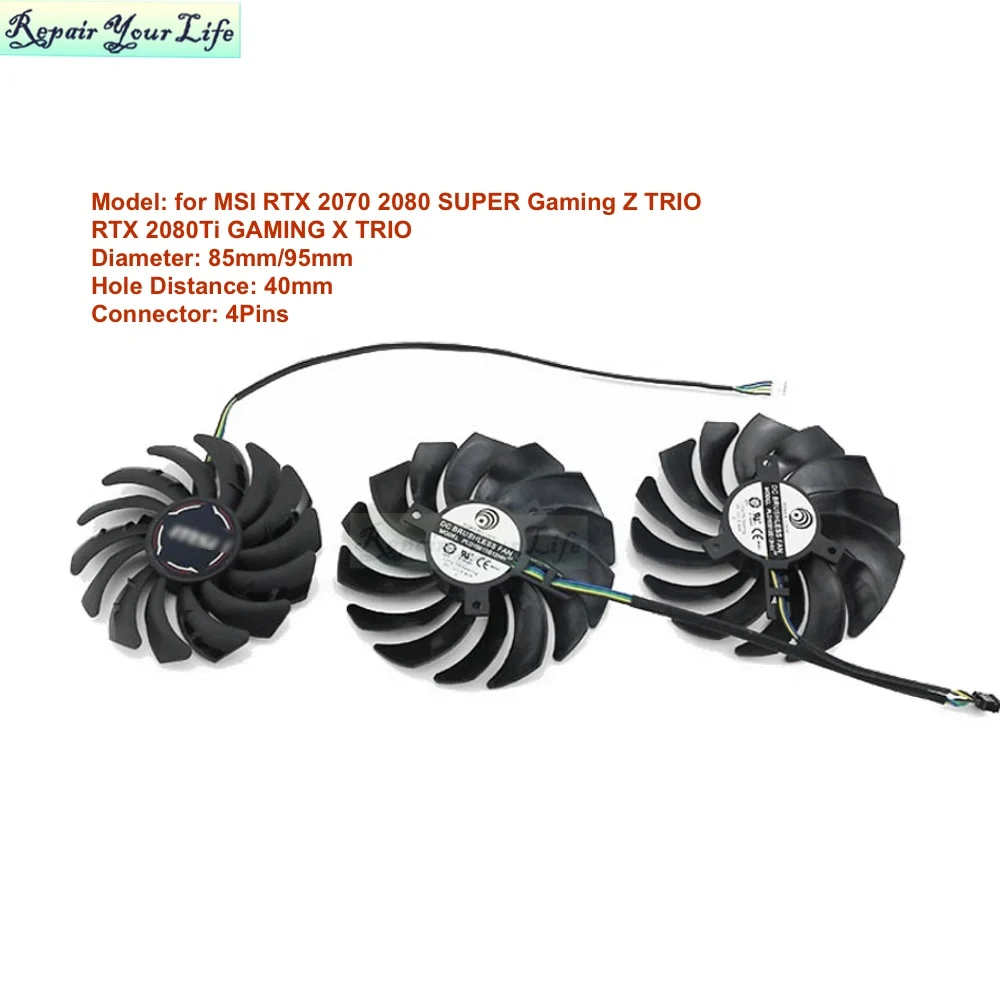 PC VGA Cooling Fan for MSI RTX - Pc Gaming Msi incelemesi ve fiyatı
